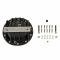 B&M Hi-Tek Aluminum Differential Cover for GM 10-Bolt, Black 71502