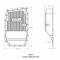 B&M Hi-Tek Deep Transmission Pan, Black Aluminum 70394