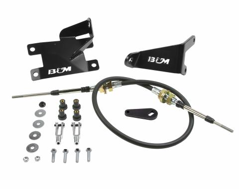B&M 1997-2006 Jeep TJ Heavy Duty Transfer Case Shift Cable Conversion Kit 81184