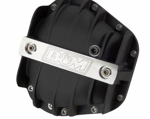 B&M Hi-Tek Aluminum Differential Cover for Dana 60/70, Black 11314