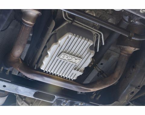 B&M Hi-Tek Deep Transmission Pan, Aluminum 70396