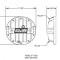 B&M Hi-Tek Aluminum Differential Cover for GM 10-Bolt, Black 71502