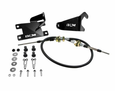 B&M 2003-2006 Jeep TJ Heavy Duty Transfer Case Shift Cable Conversion Kit 81186
