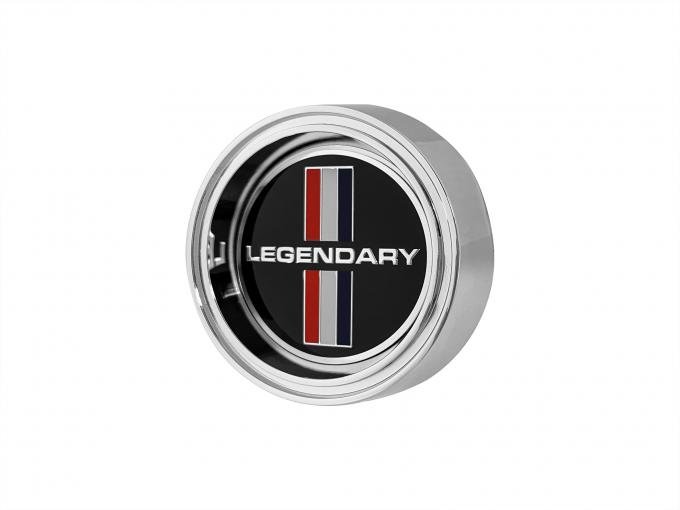 Legendary Wheels Black Legendary Tri-Bar Center Cap LW-HC029