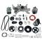 Vintage Air Front Runner™ Drive System GM LS Wet-Sump Black with Power Steering 175025