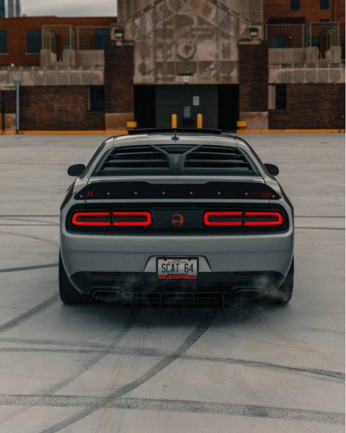 2018 dodge challenger store rear window louvers