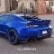 GlassSkinz 2010-15 Camaro Bakkdraft Rear Window Valance / Louver CAM5BAKKDRAFT | Gloss Black GBA