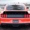 GlassSkinz 2015-2020 Mustang Tekno 3 Rear Window Valance / Louver TEKNO3S550 | Twstd Orange CA