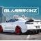 GlassSkinz 2016-19 Camaro Tekno 1 Rear Window Valance / Louver TEKNO1CAM6 | Black Gloss Abs (No Paint) RAWGB