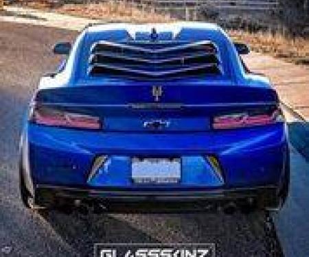 GlassSkinz 2016-20 Camaro Bakkdraft Rear Window Valance / Louver CAM6BAKKDRAFT