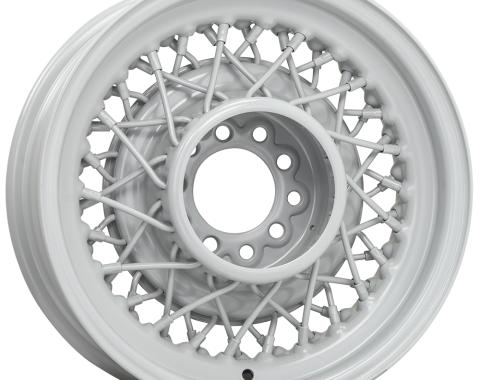 Roadster Wire Wheels 16x6 Street Rod Wire Primer 5x5.5" bp 3.00" bs 72-660503