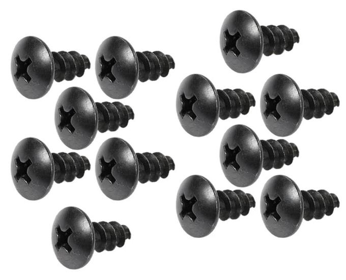 Redline Restomotive® 1962-1976 GM Car 12 Piece Rocker Panel Molding Retainer Screw Set