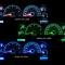 Whitegauges 1997-2000 Dodge Dakota Non Tach White Face Gauges 97-00 9700DD-1616