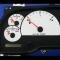 Whitegauges 1997-2000 Dodge Dakota Non Tach White Face Gauges 97-00 9700DD-1616