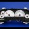 Whitegauges 1997-2000 Dodge Dakota Non Tach White Face Gauges 97-00 9700DD-1616