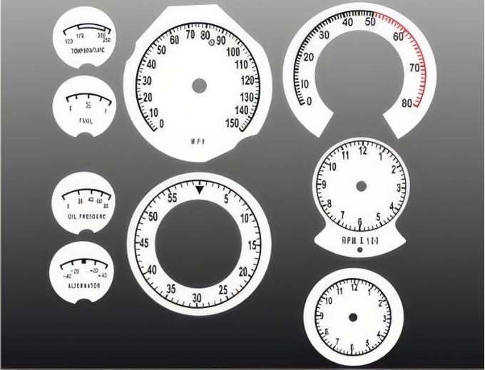 Whitegauges 1968-1970 Dodge White Face Gauges 6870DC-132