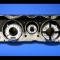 Whitegauges 1970-1971 Dodge Dart Demon Sport Swinger 340 White Face Gauges 7071DD-2582