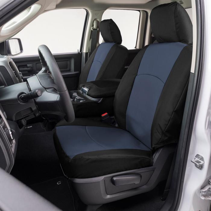 Covercraft 2018 2021 Chevrolet Traverse Precision Fit Endura Third Row Seat Covers Gtc1305endb - Chevrolet Traverse Custom Seat Covers