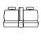 Covercraft Precision Fit Carhartt Front Row Seat Covers GTF519ABCAGY