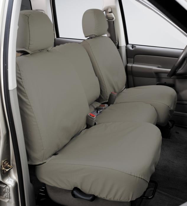 Covercraft 2001 2007 Toyota Sequoia Seatsaver Custom Seat Cover Polycotton Misty Grey Ss7393pcct - 2006 Toyota Sequoia Front Seat Covers