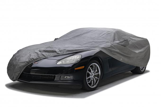 Covercraft 1968-1977 Chevrolet Corvette Custom Fit Car Covers, 5-Layer Indoor Gray C75IC