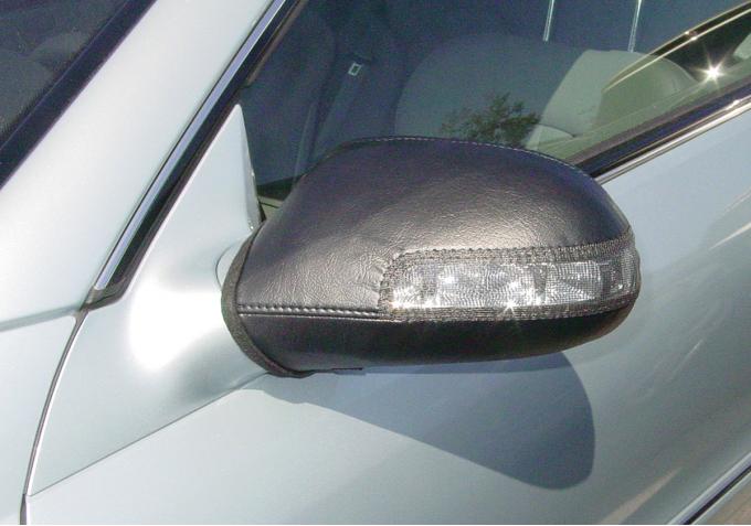 Covercraft 2022-2024 Acura MDX Colgan Custom Mirror Bra, Black Vinyl BM6130BC