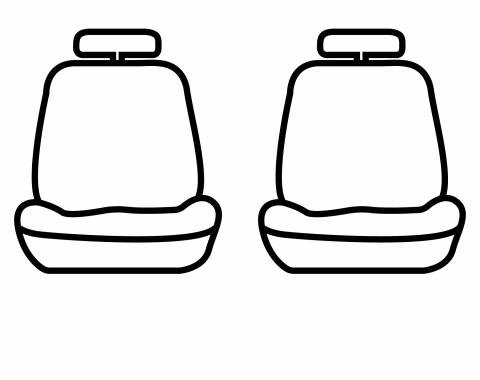 Covercraft 2019-2024 Toyota RAV4 SeatSaver Custom Seat Cover, Waterproof Grey SS2538WFGY