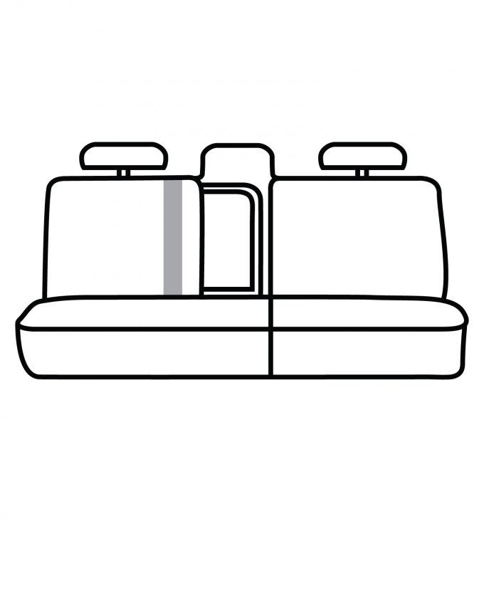 Covercraft 2019-2024 Ram 1500 SeatSaver Custom Seat Cover, Waterproof Taupe SS8484WFTP