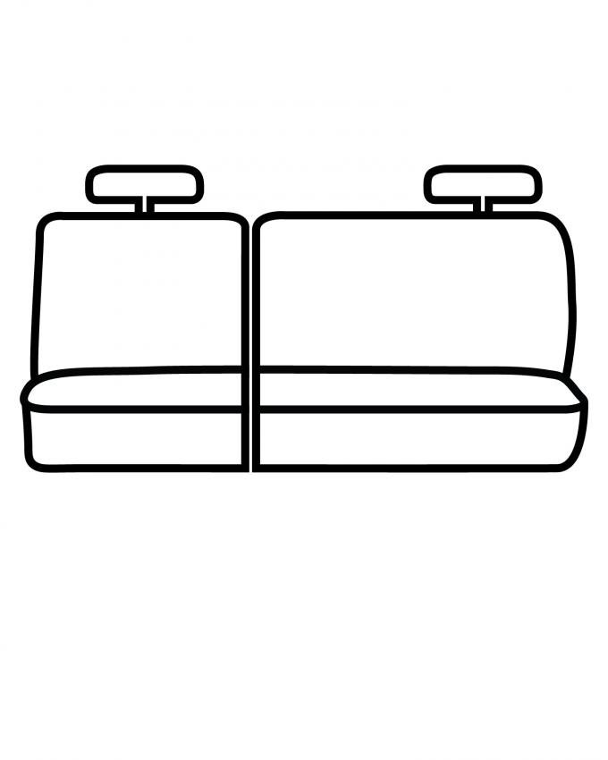 Covercraft 2011-2012 Nissan Armada SeatSaver Custom Seat Cover, Waterproof Grey SS7441WFGY