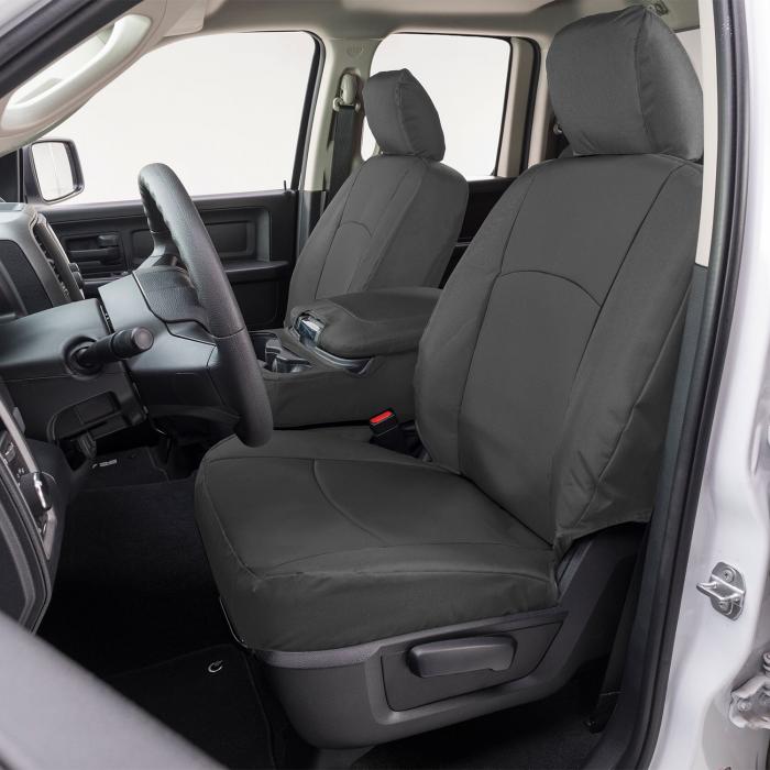 Covercraft 2018 Nissan Titan Precision Fit Endura Second Row Seat Covers Gtn594encc - Nissan Titan Seat Cover Installation