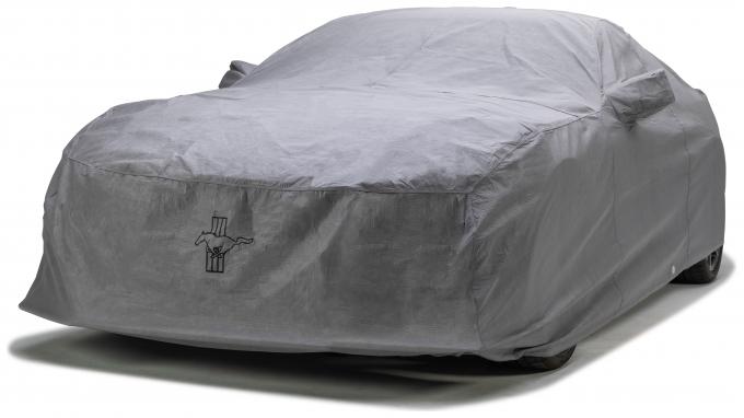 Covercraft 2020-2024 Ford Mustang Custom 5-Layer Indoor Car Cover with Official Ford Licensed Black Mus C18565FD27IC