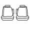 Covercraft Precision Fit Endura Front Row Seat Covers GTC991ENBC