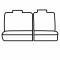 Covercraft Precision Fit Endura Front Row Seat Covers GTF284ENTT