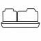 Covercraft 2000-2002 Nissan Sentra Precision Fit Endura Second Row Seat Covers GTN429ENCS