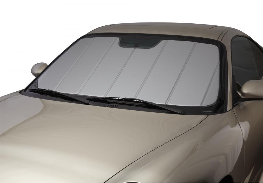 1 Pack Covercraft UV10391SV Silver UVS 100 Custom Fit Sunscreen for Select Volvo Models Laminate Material