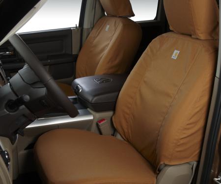 Covercraft 2019-2020 Ford Ranger Carhartt SeatSaver Custom Seat Cover, Brown SSC7509CABN