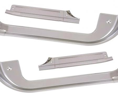 Door Sills, 2-Piece Aluminum, 1978-1987