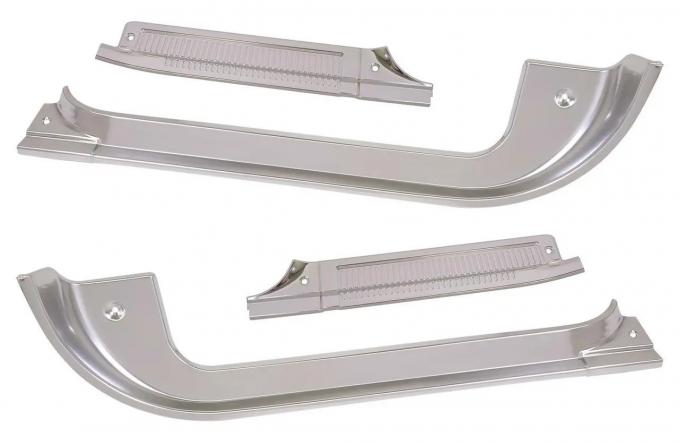 Door Sills, 2-Piece Aluminum, 1978-1987