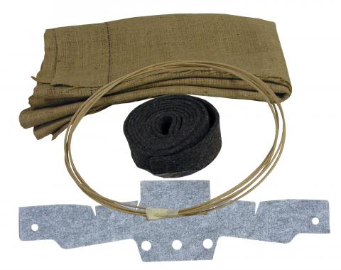 Camaro Front Seat Intallation Kit, For Buckets, 1967-1969