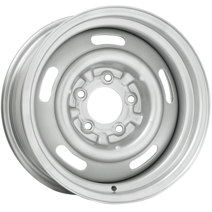 Wheel Vintiques 15x7 Corvette Style Rallye Silver 5x4.75" bolt 3.75" backspace 30-5734334