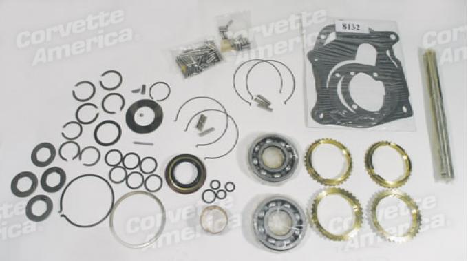 Corvette Transmission Rebuild Kit, Borg Warner T-10, (63 Early), 1957-1963