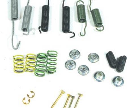 Corvette Rear Brake Shoe Hardware Kit, 1963-1964