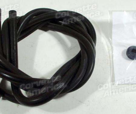 Corvette Washer Hose Set, with Air Conditioning or 396, 1963-1967