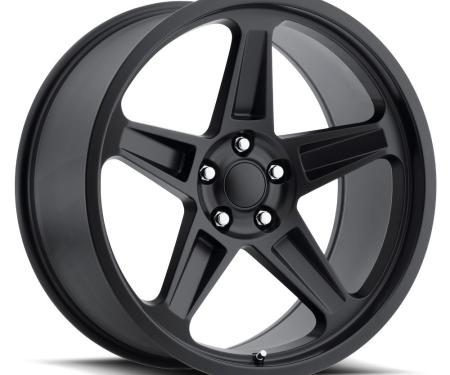 Factory Reproductions SRT Demon Wheels 20X10.5 5X115 +22 HB 71.5 2018 SRT Demon Satin Black With Cap FR Series 73 73015221503