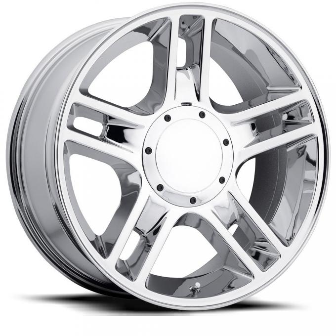 Factory Reproductions F-150 Harley Wheels 20X9 5X135/5X5.5 +14 HB 87.0 2000 F-150 Harley Chrome With Cap FR Series 51 51090145301