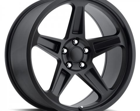 Factory Reproductions SRT Demon Wheels 20X9.5 5X115 +12 HB 71.5 2018 SRT Demon Satin Black With Cap FR Series 73 73095121503