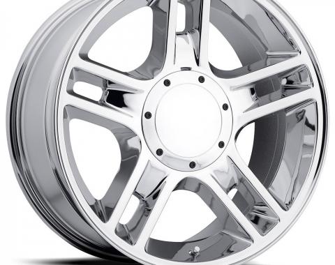 Factory Reproductions F-150 Harley Wheels 20X9 5X135/5X5.5 +14 HB 87.0 2000 F-150 Harley Chrome With Cap FR Series 51 51090145301