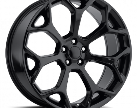 Factory Reproductions Chrysler 300 Wheels 20X9 5X115 +18 HB 71.5 2016 300C Gloss Black With Cap FR Series 71 71090181502