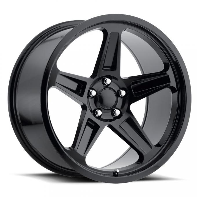 Factory Reproductions SRT Demon Wheels 20X9.5 5X115 +12 HB 71.5 2018 SRT Demon Gloss Black With Cap FR Series 73 73095121502