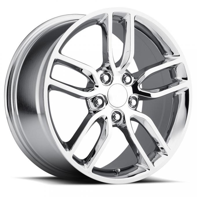 Factory Reproductions C7 Corvette Wheels 17X8.5 5X4.75 +56 HB 70.3 2015 Corvette Style 26 Z51 Chrome With Cap FR Series 26 26785563401